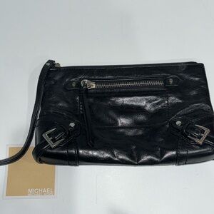 Black Michael Kors Mini Leather Purse